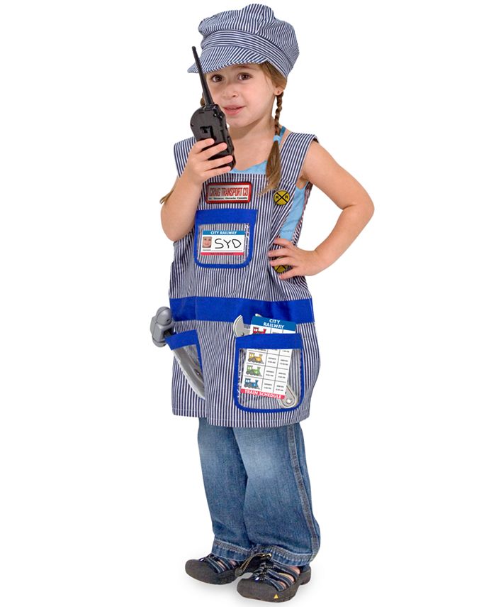 Melissa and doug cheap train conductor costume