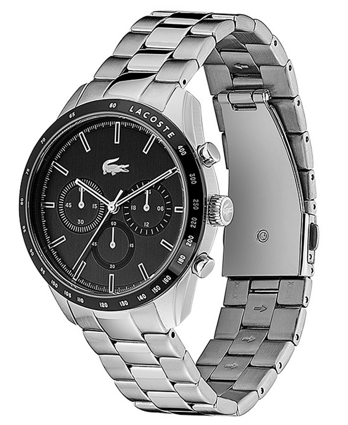 Lacoste - Men's Chronograph Stainless Steel Bracelet Watch 42mm