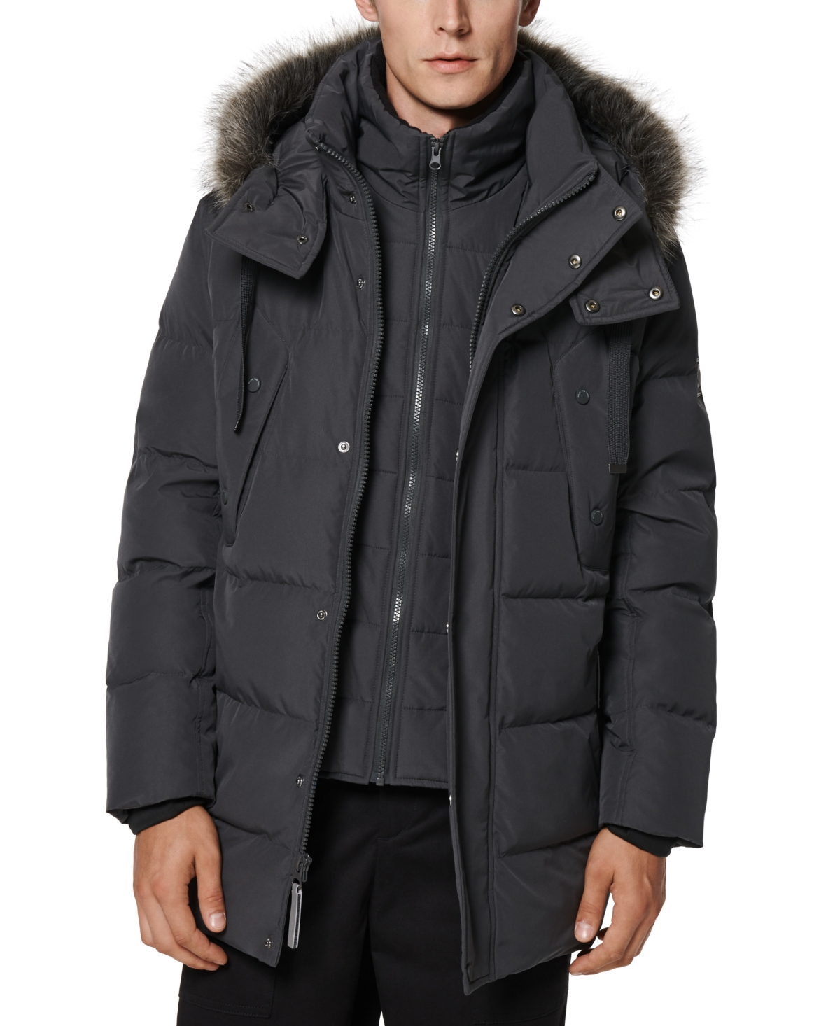 MARC NEW YORK MEN'S GATTACA DOWN PARKA COAT 