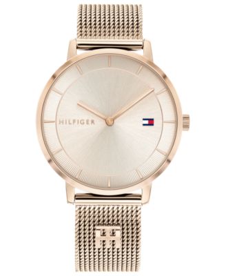 tommy hilfiger mesh watch