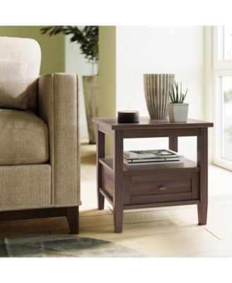 Warm Shaker End Table