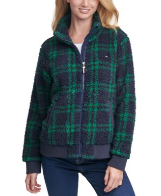 plaid tommy hilfiger jacket