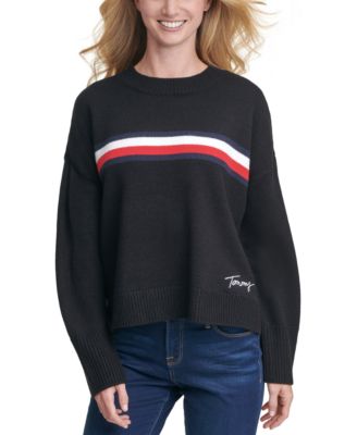 Tommy Hilfiger - Striped Crewneck Sweater