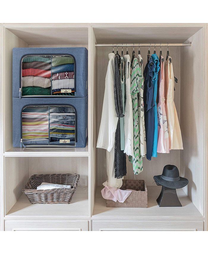 Sorbus Storage Bin and Organizer Set with Carry Handles Macy's