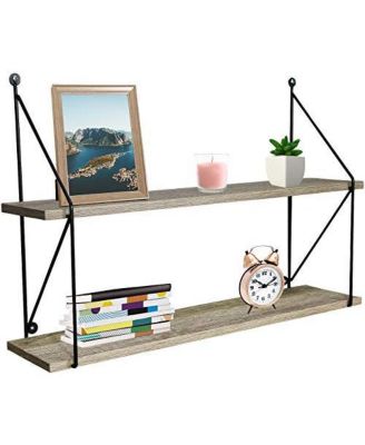 2 Tier Floating Shelves