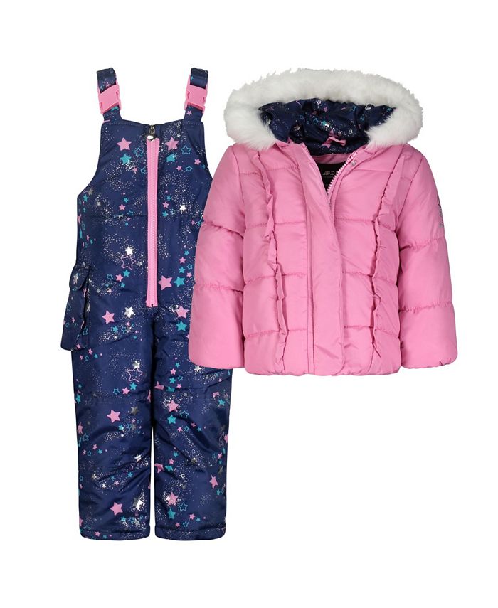 London fog baby girl cheap snowsuit