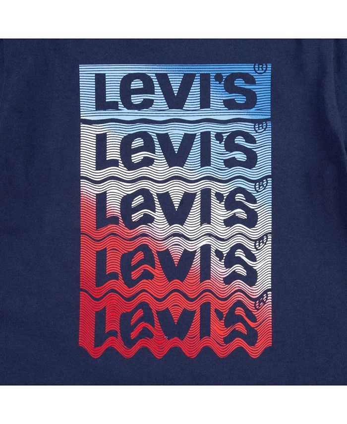 Levi's Little Boys Repeat Logo T-Shirt & Reviews - Shirts & Tops - Kids ...