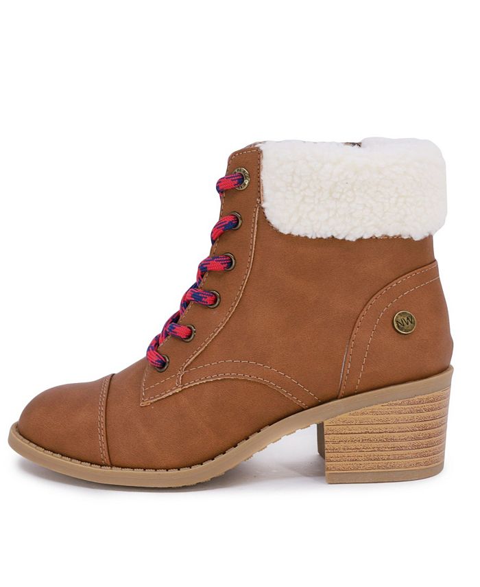 Nine West Little Girls Ankle Boots Berber Cuff Macy's
