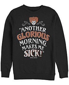 Hocus Pocus Glorious Morning Men's Long Sleeve Fleece Crew Neck Sweater