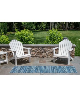 Liora Manne Marina Stripes 1'11" x 7'6" Runner Rug