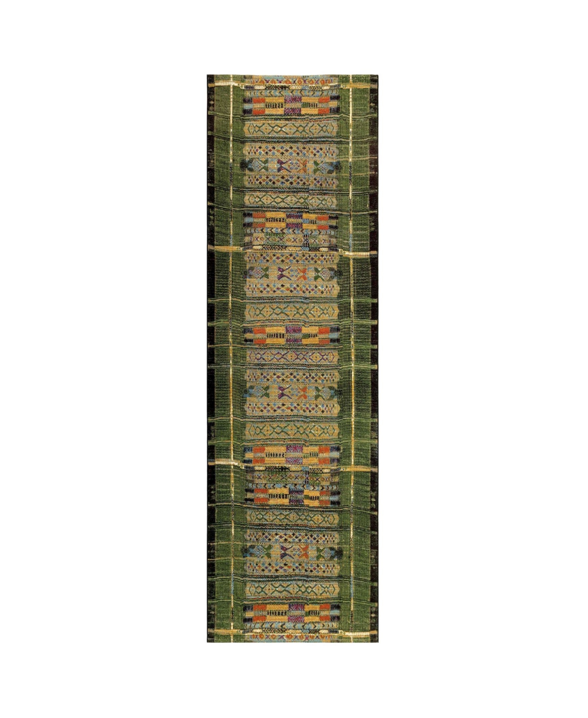 Liora Manne' Marina Tribal Stripe Runner Rug