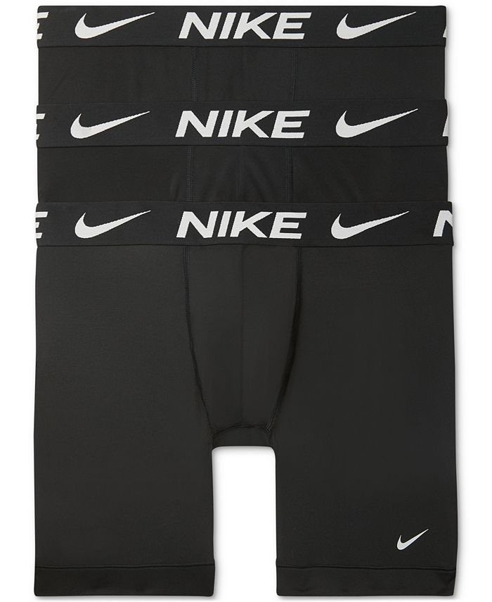 Nike Men's 3-Pack Essential Long Boxer Briefs - Macy's