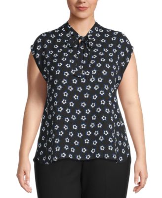 macys plus blouses