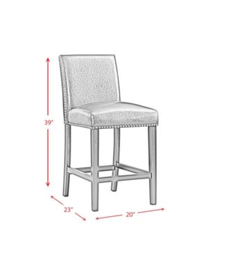 Pia Counter Height Side Chair Set
