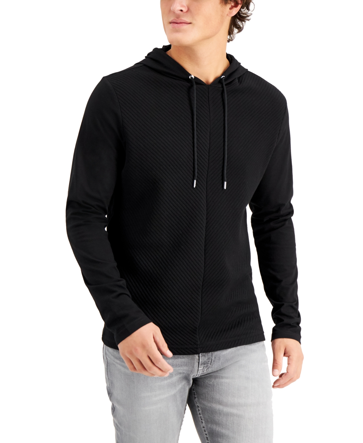 Men's Changed Hoodie, Created for Macy's - Black