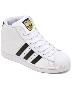 image of adidas Originals Women-s Superstar Up High Top Platform Casual Sneakers from Finish Line
