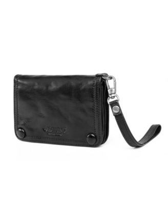 Women's Genuine Leather Basswood Clutch