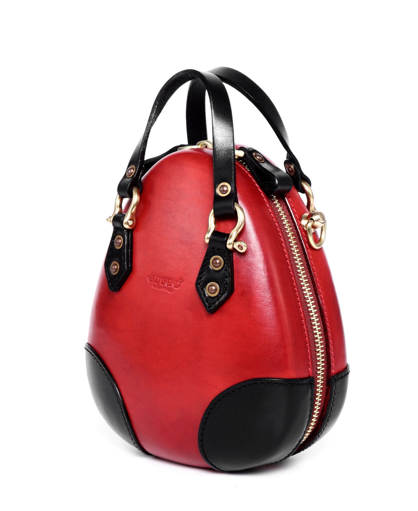 Женская сумка OLD TREND Genuine Leather Fairy Lantern Mini Satchel, цвет: Красный — фото 4