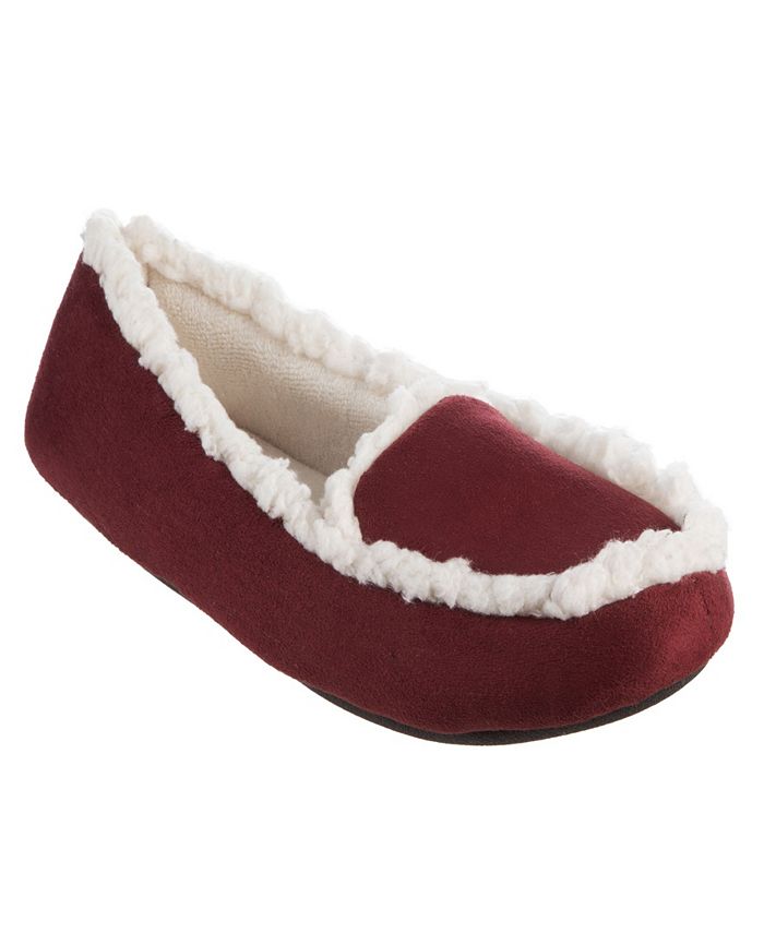Isotoner Signature Women's Alex Moccasin Slippers - Macy's
