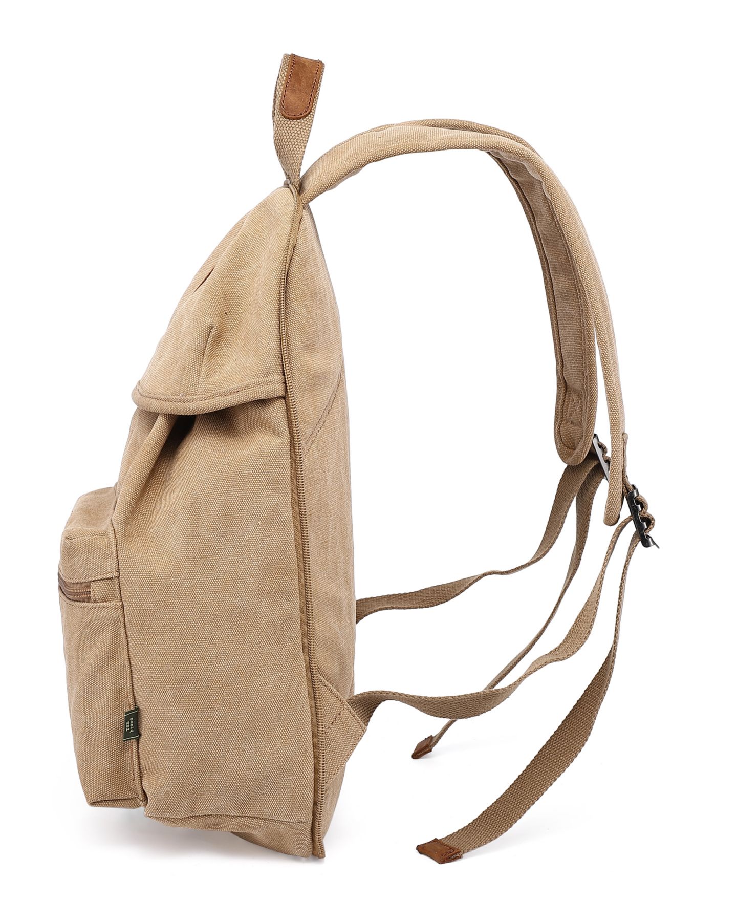 Рюкзак TSD BRAND Trail and Tree Double Canvas Handbag, цвет: Хаки — фото 5