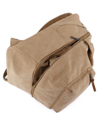 Trail and Tree Double Canvas Backpack Handbag