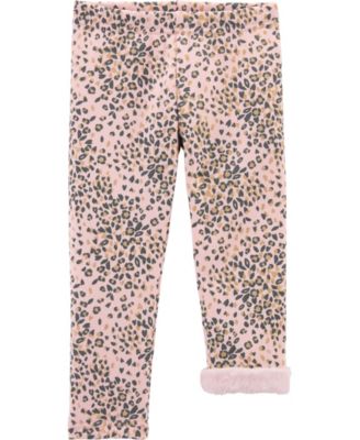 baby leopard leggings