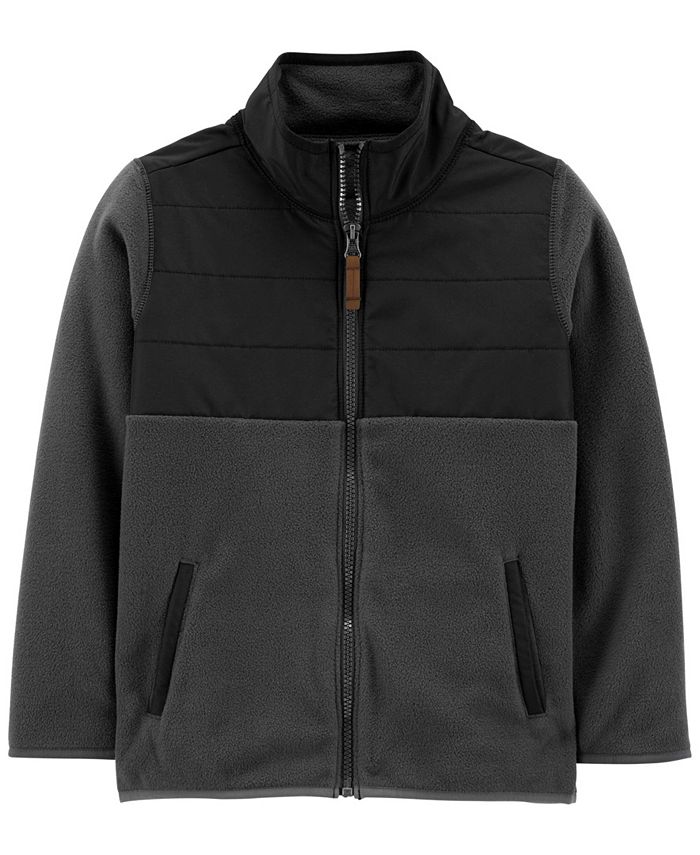 Carter's fleece zip up jacket new arrivals
