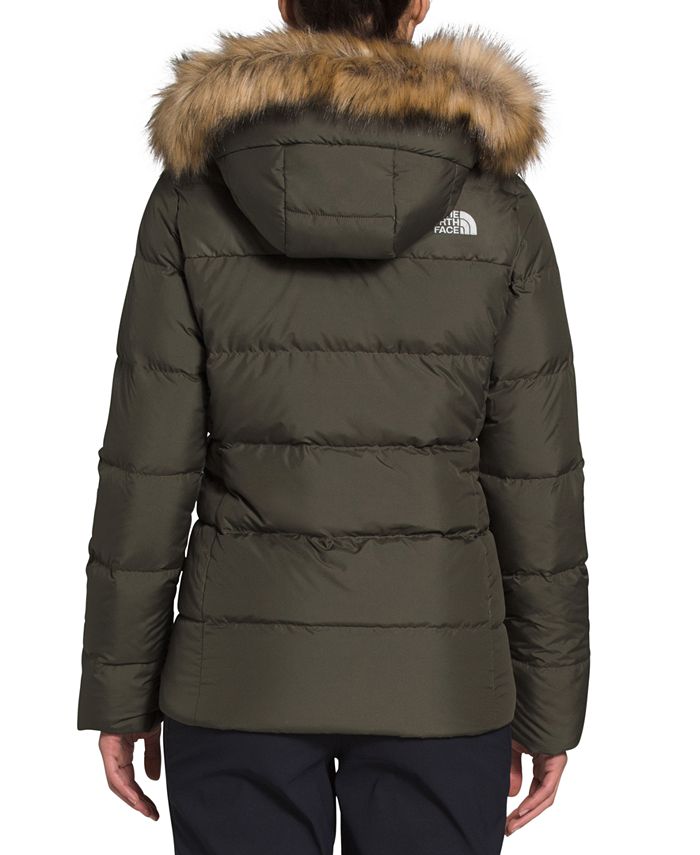 The North Face Women's Gotham FauxFur Trim Quilted Down Coat & Reviews