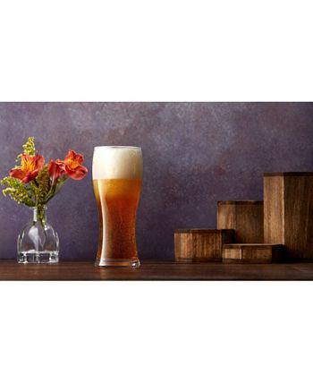 JoyJolt Callen Beer Glasses Set of 4 (FOUR). Pint Glass Capacity, Craf –  SHANULKA Home Decor