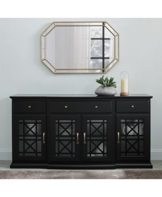 Walker Edison 60" Tiered Fretwork Sideboard
