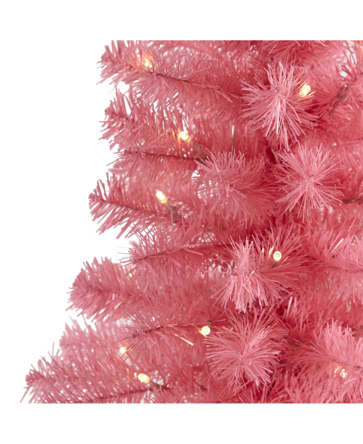 Nearly Natural Artificial Christmas Tree with 35 Led Lights and 72 Bendable Branches