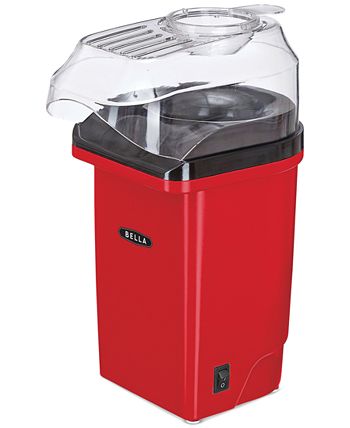  BELLA 14604 Hot Air Popcorn Popper Maker, Red,: Home & Kitchen