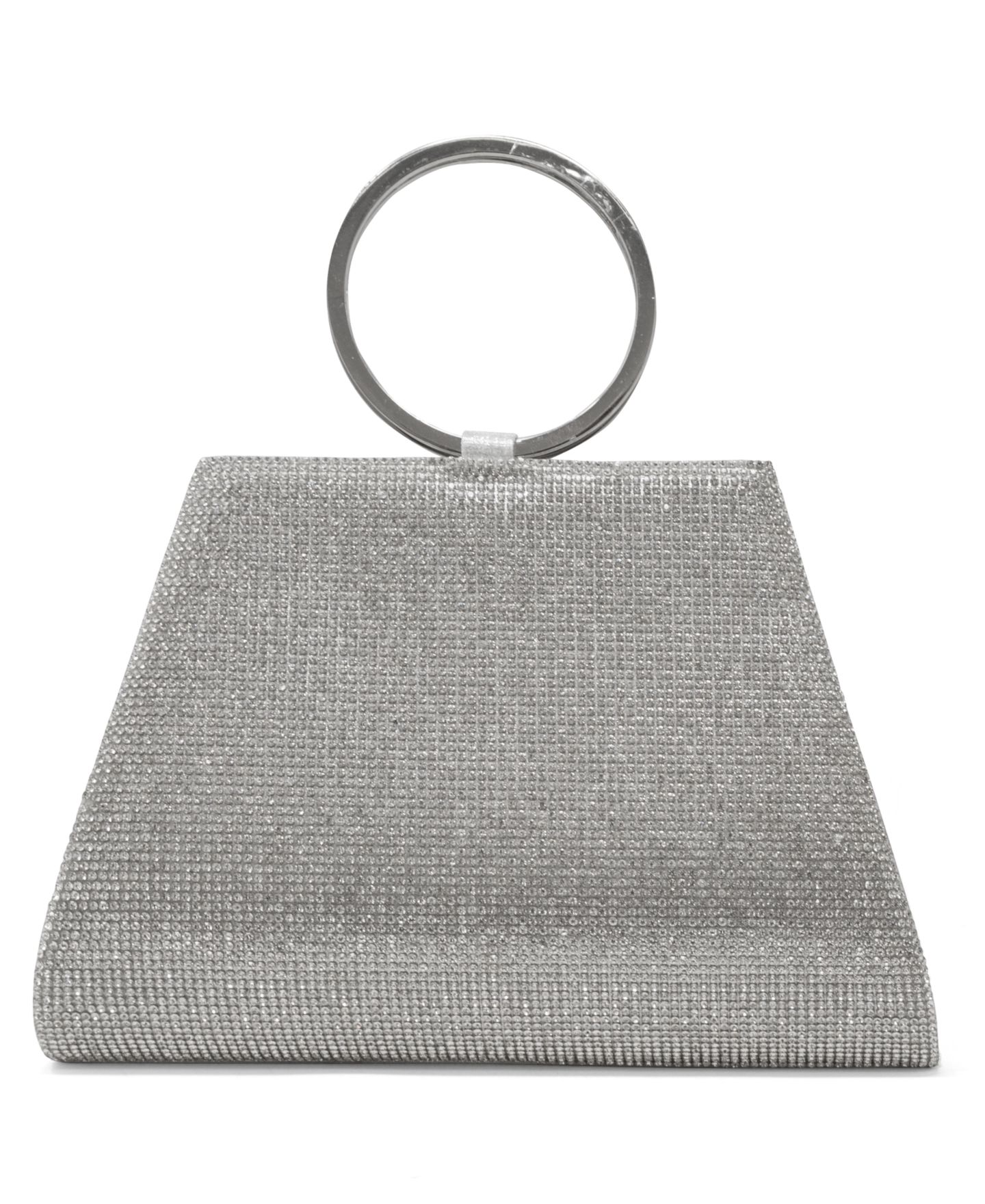 Женский клатч I.N.C. International Concepts Brynnn Bangle Clutch, цвет: Серебряный — фото 1