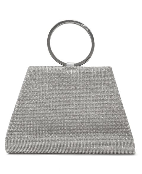 Женский клатч I.N.C. International Concepts Brynnn Bangle Clutch, цвет: Серебряный