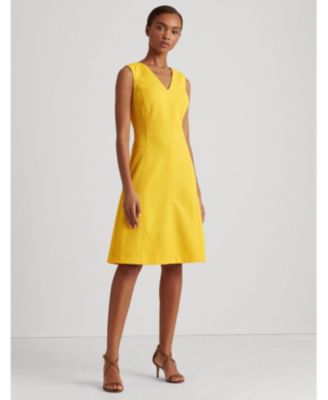 Lauren Ralph Lauren - Sleeveless V-Neck Dress