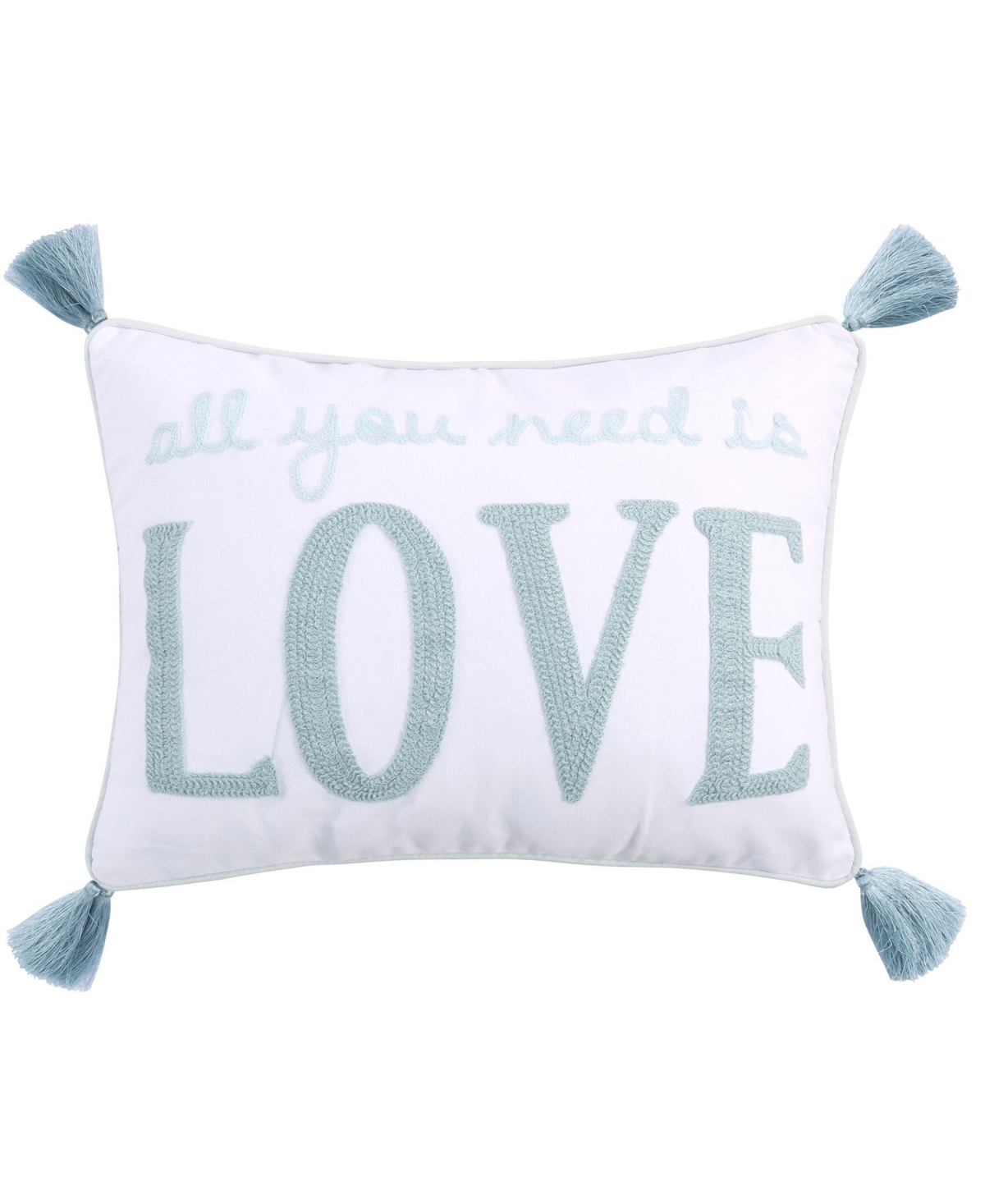 Levtex Lara Spa Love Pillow,