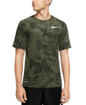 nike men's camouflage hooded shirts & tops