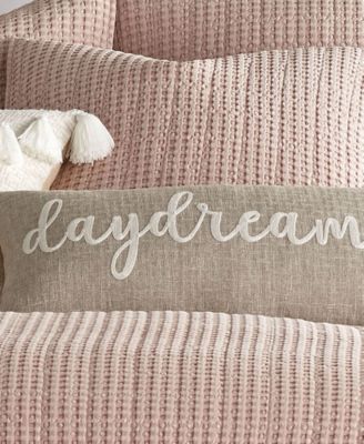 Mills Waffle Decorative Pillow, 20" x 20"