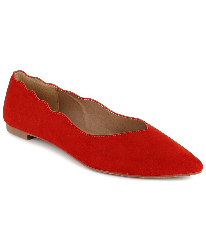 Esprit Perri Pointed Ballet Flats Macy's