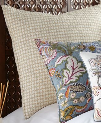 Angelica Spring Grid 2-Pc. Sham Set, European