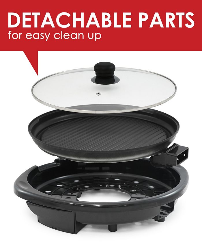 Elite Gourmet 14" Indoor Grill Macy