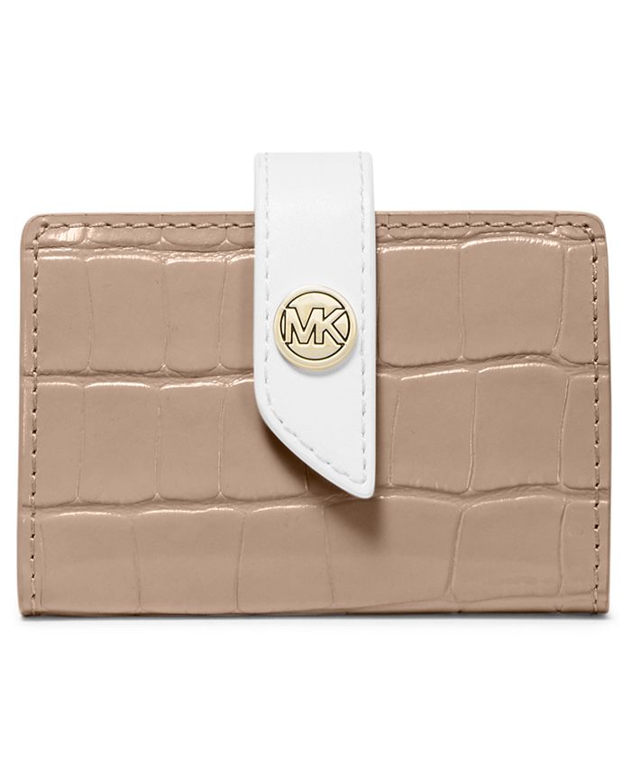 Mk charm small tab online card case