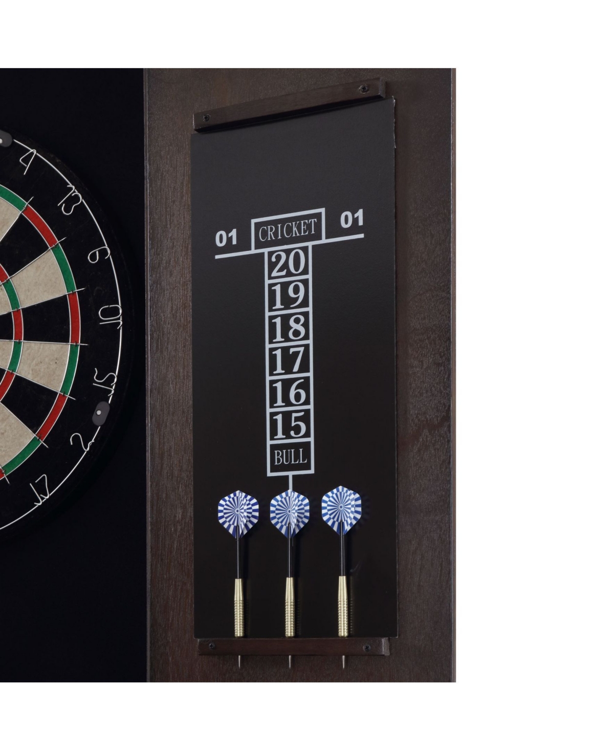 Picket House Furnishings Tyson Dartboard Cabinet