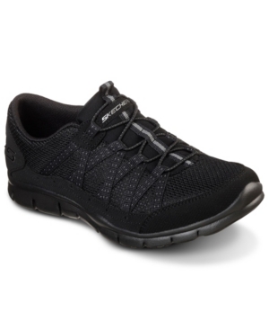 image of Skechers Women-s Gratis - Strolling Walking Sneakers Wide Width from Finish Line