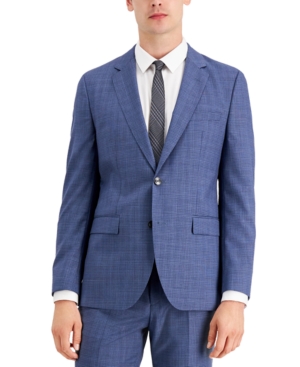Hugo Men's Modern Fit Navy Suit Jacket
