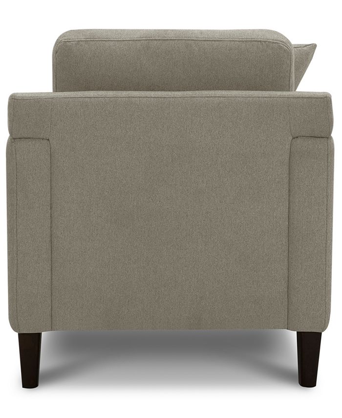 Furniture CLOSEOUT! Lexah 32" Fabric Chair with One Pillow, Created for Macy's & Reviews