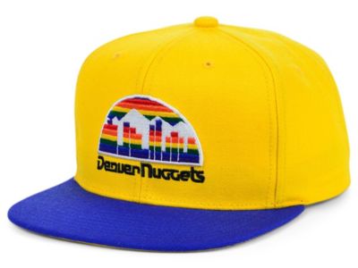 denver nuggets mitchell and ness snapback