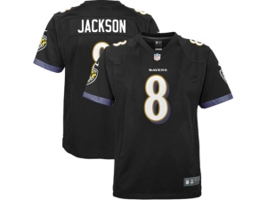 Nike Youth Baltimore Ravens Lamar Jackson Game Jersey