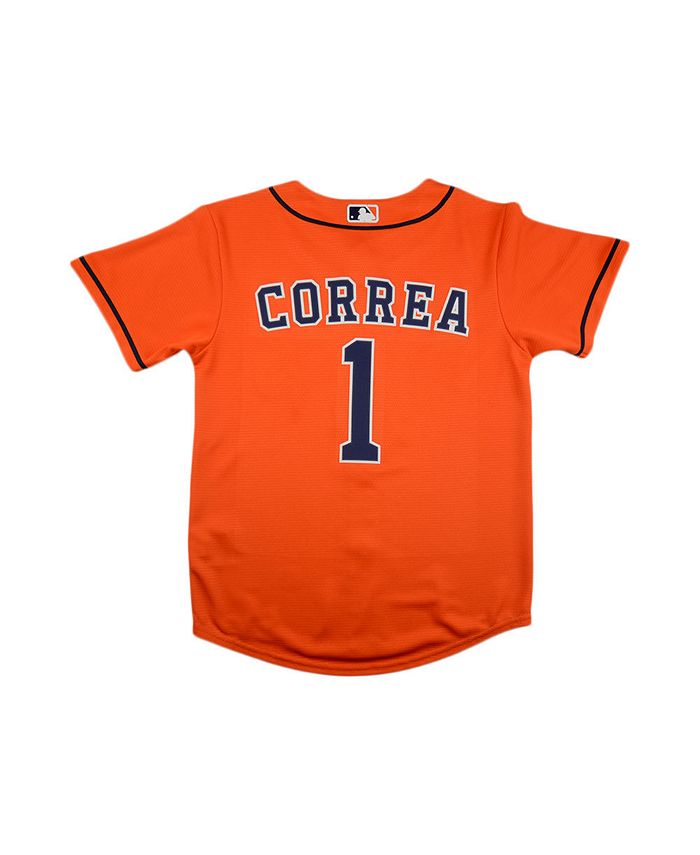 Astros Carlos Correa Jersey  MLB Houston Astros Orange Jersey