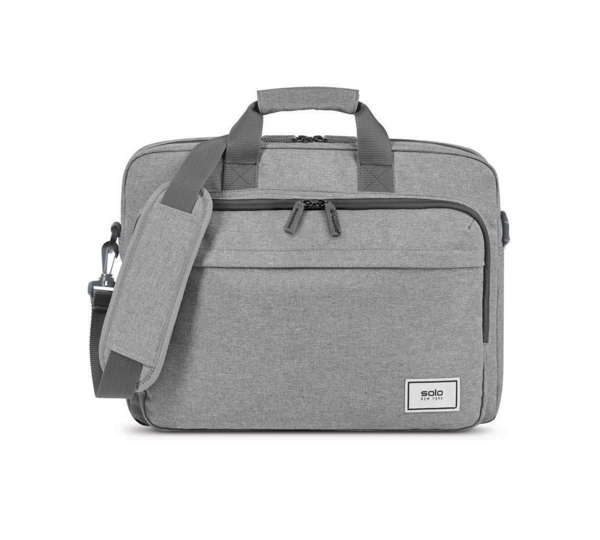 New York Re:new Briefcase - Gray